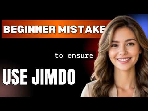 How to Use Jimdo Website Builder Honest Review Properly Beginner Mistakes That Cost You