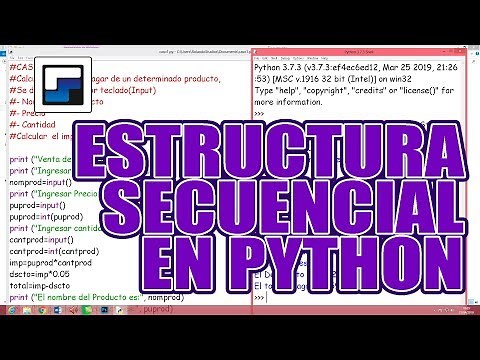 Estructura Secuencial en Python (1/3)