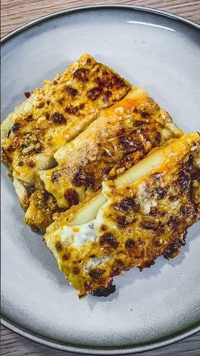 Receta de Canelones fácil y rápido.
