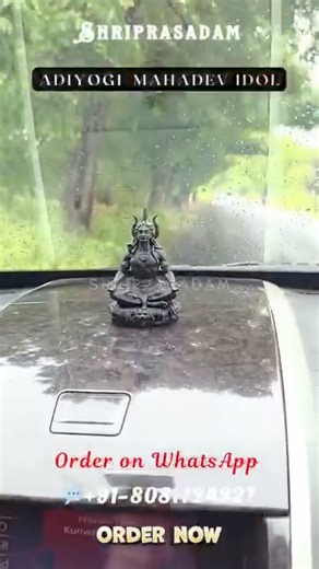 Jab car mein Mahadev ho, toh safar sirf drive nahi rehta — woh shanti, suraksha aur positive energy ka ehsaas ban jaata hai 🙏 Yeh Shiva Car Dashboard Statue compact hai, premium finish ke saath, aur dashboard ko bilkul damage nahi karta. Daily commute ho ya long drive — Mahadev hamesha saath. 🚗 Easy to place 🕉️ Divine detailing 📦 Free Shipping COD Available | Decorwala.in