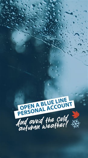 Safe and warmer journeys this autumn ❄️ By opening a Blue Line Taxis Personal Account, you can get: ✅Priority booking ✅Exclusive benefits and offers ✅ 20% discount on your first 3 months! Ideal for our regular customers who want to make getting home after dark a little bit easier and warmer! | Blue Line Taxis