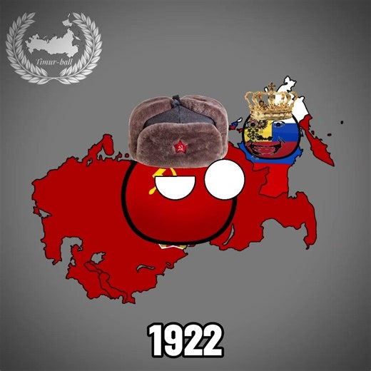 History of Russia Countryballs #country #countryballs #history #Russia #geography