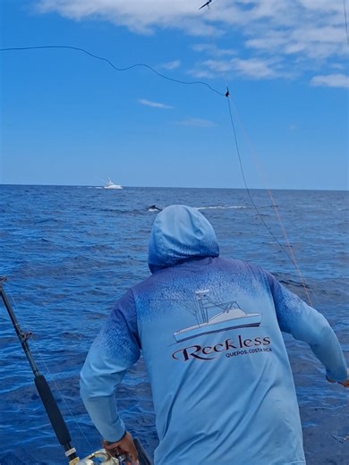 Some footage of my grandpa fighting his personal best marlin. Fish was caught and released safely. Estimated at roughly 350lbs. #bluemarlin #biggamefishing #sportfishing #costarica #tamarindo