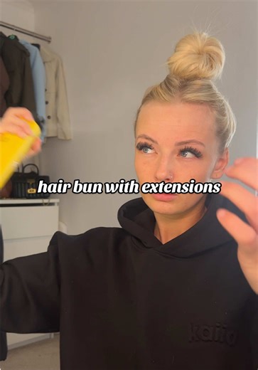 Create the Perfect Hair Bun with Extensions