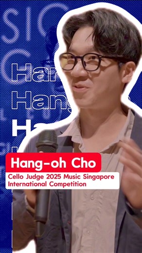 Music Singapore International Competition on Instagram: "Cello Judge - Mr Hang shared that true musical mastery comes a musician is able to challenge oneself musically. There is no need to compare between competitions or competitors. . Competitions are meant for contestants to find out who they were yesterday and strive to become better tomorrow. This mindset—self-challenge, growth, and reflection—is what makes competitions meaningful, engaging, and inspiring for both performers and audiences. �