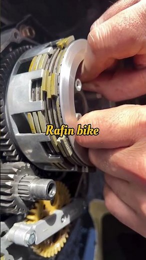 Bike Clutch Plate Installation Step by Step | Mechanic Work⭕✔️✅