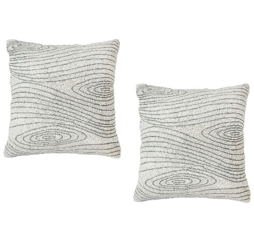 "As Is" Temp-tations Harvest Set of (2) 14" Beaded Pillows - QVC.com