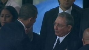 Obama Criticized for Handshake With Raul Castro