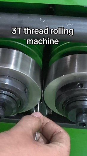 177K views · 1.1K reactions | 3T thread rolling machine #highspeedthreadrolling #threadrollingroller #foryouシpage #threadrollingdie #threadrollingmachine #foryouシ #screws #cncmachining #mold #factory #foryouシ | Cherry Zhang | Facebook