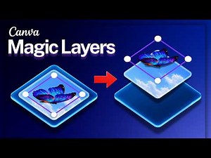 Canva Magic Layers | Turn Flat Images into Editable Layers!