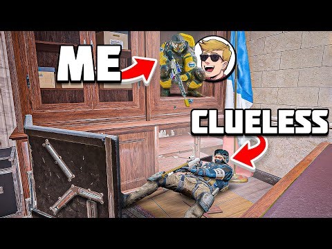 HIDING WITH THE ENEMY in SIEGE X (Ft. Easton)