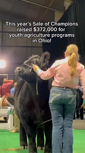 Serious bid-ness! What a show at this year’s Sale of Champions at the Ohio State Fair. The livestock auction total - $498,000! We are in awe of our young folks who pour their hearts into these projects every year. Without a doubt, our future ag leaders continue to keep agriculture strong in the Heart of it All! Congrats everyone! Well done. 🏆 | Ohio Department of Agriculture