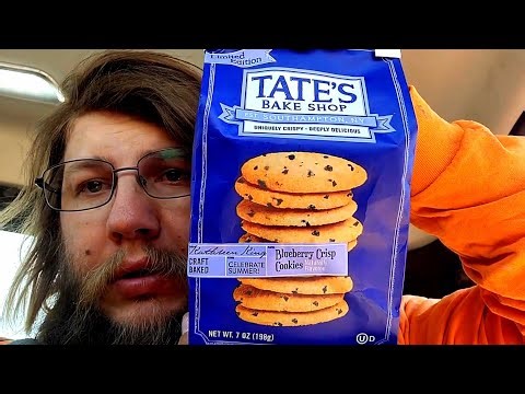 Review Tate's Bake Shop Blueberry Crisp Cookies