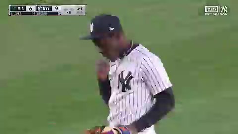 Aaron Boone on this Jazz Chisholm Jr. play: "Just kind of laid back on it. Credit to Lopez; was getting down the line in a hurry. Probably figured he had plenty of time, but one he's got to close on. And obviously, we gotta make that one." Boone added a “we’ll see” when asked if he’ll address the play with Chisholm. #Yankees