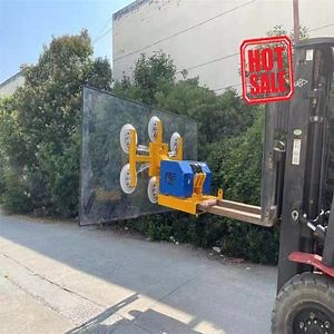 [Hot Item] Glass Vacuum Lifter Machine Electric Vacuum Lifter with Forklift Vacuum Glass Lifter Glass Vacuum Lifting Device Sution Cups Lifter for Forklift