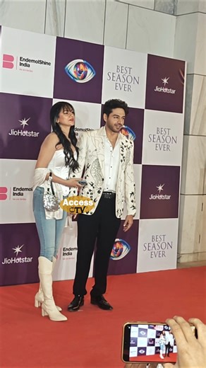 Bigg Boss 19 Winner Gaurav Khanna With Wife Akansha Chamola At Bigg Boss 19 Success Party