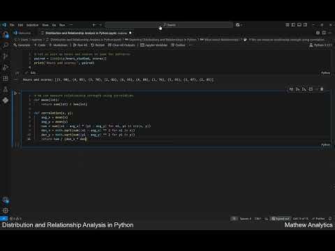 Distribution & Relationship Analysis in Python | Exploratory Data Analysis Tutorial