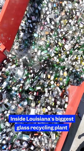 Here's how the largest #glass #recycling plant in #Louisiana works to restore the coast. | Business Insider