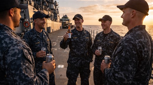 Why navies killed the rum ration then quietly brought beer back