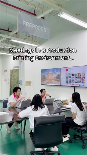 Meetings in a Production Printing Environment…