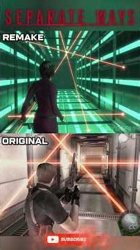 LASER ROOM - RESIDENT EVIL 4 | REMAKE Vs. ORIGINAL (Separate Ways DLC) Ada Vs Leon #ResidentEvil4