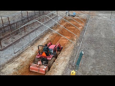 DIY Geothermal Greenhouse Part 3: Earth Battery Excavation