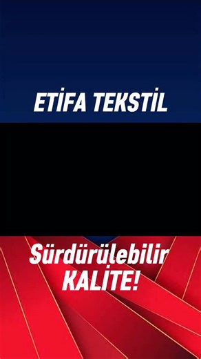Yerel Güç on Instagram: "Etifa Tekstil – Sürdürülebilir kalite, güçlü üretim Etifa Tekstil, tekstil sektöründe kalite, güvenilirlik ve sürdürülebilir üretim anlayışıyla faaliyetlerini kararlılıkla sürdürmektedir. Tasarım aşamasından nihai ürüne kadar tüm üretim süreçlerini kendi bünyesinde gerçekleştiren Etifa Tekstil, her aşamayı titizlikle kontrol ederek yüksek standartlarda üretim yapmaktadır. Üretimde kullanılan tüm kumaş ve ipliklerde OEKO-TEX®️ sertifikalı, insan sağlığına ve çevreye duy