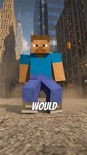 what if gravity increased? Minecraft Animation (Minecraft Shorts) #minecraft #animation #funny