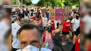 ‘True to His Character': Romney Advisors Not Surprised He Joined George Floyd Protest