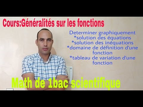 cours: Géneralités sur les fonctions