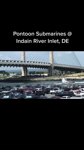 Ponton Submarine Boat Fail at Indian River Inlet