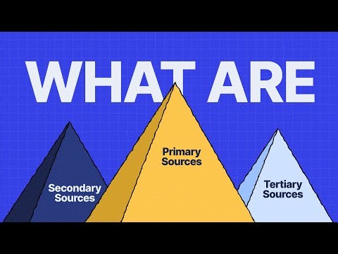 What Is a Primary Source (vs. Secondary vs. Tertiary Sources)?