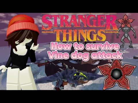 How to survive vine dog in evade | ROBLOX |STRANGER THINGS 
