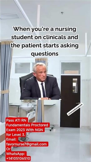 Pass ATI RN Fundamentals Proctored Exam 2023 With NGN for Level 3. #nursingexam