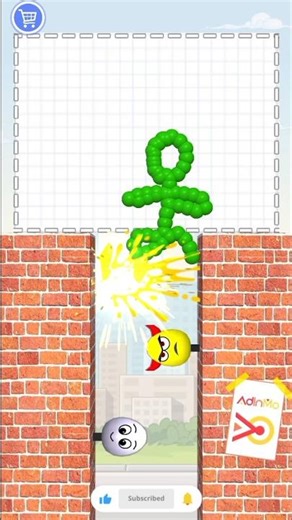 Draw To Smash Level 40 😈 Ultimate Boss Puzzle 😱 #shorts. #trendingshorts #drawtosmash