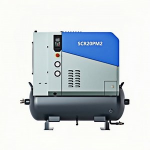 [Hot Item] Hot Sale 20HP Screw Air Compressor (SCR 20PM2) Energy Savings of 40% IP65 Permanent Motor High Efficiency Airend