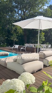 180K views · 2.7K reactions | Our Spring Pool Sale is happening now!  Save 10% OFF  Sit back, relax, and float away with POOLSOFA—the stunning one-of-a-kind floating outdoor lounger. @sarah_vdw_ ☁️ No inflation needed  Patented quick-dry material ☀️ UV and chlorine-resistant  Award-winning European design | Badesofa USA | Facebook