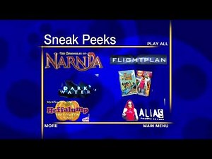 Sneak Peeks Menu to Venom 2006 DVD (November 1, 2005 version)
