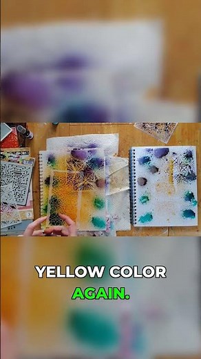 This Double-Sided Stencil Trick Saves So Much Ink #arttutorial #sprayink #diy
