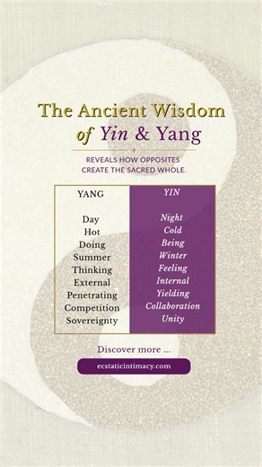 The Ancient Wisdom of Yin & Yang in Life and Love