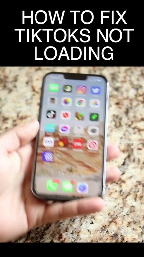 How To FIX TikToks Not Loading