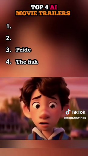 Top 4 AI Movie Trailers #ranking #top5 #ai #trailer #movietrailer | the perfect fish ai movie