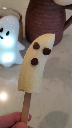Banana Ghosts | Halloween Treat for Kids