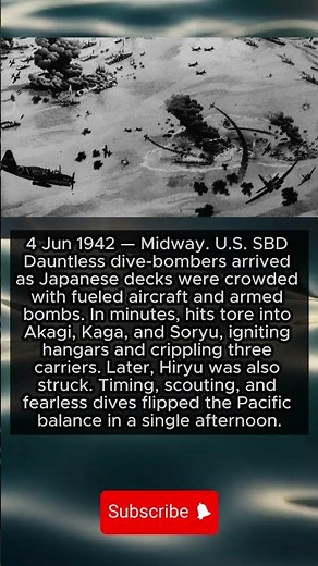 The 5-Minute Turn — Midway’s Dive-Bomber Strike (4 Jun 1942)