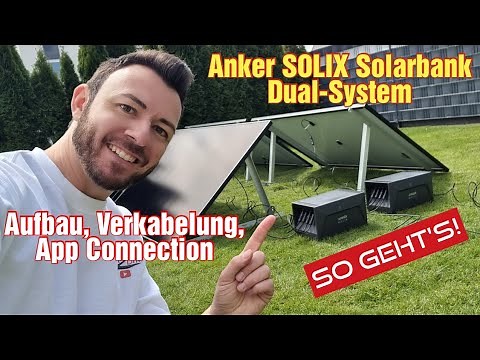 Anker SOLIX Solar Bank Dual System: Assembly Instructions & Smartphone App