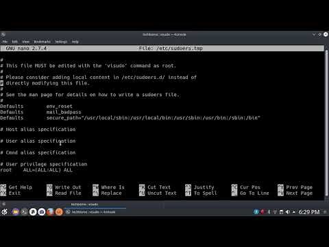 How to Add Yourself to the Sudoers file in Debian