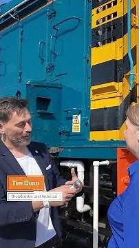 Meet one of Scotland's first female freight train drivers - with TV's Tim Dunn