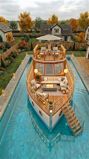 I Built a Luxury Floating House Inside My Pool