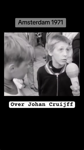 Amsterdammers over Johan Cruijff in 1971
