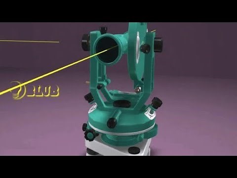 Fundamental Lines Of Theodolite || Blub civil || Engineering || animation method || surveying